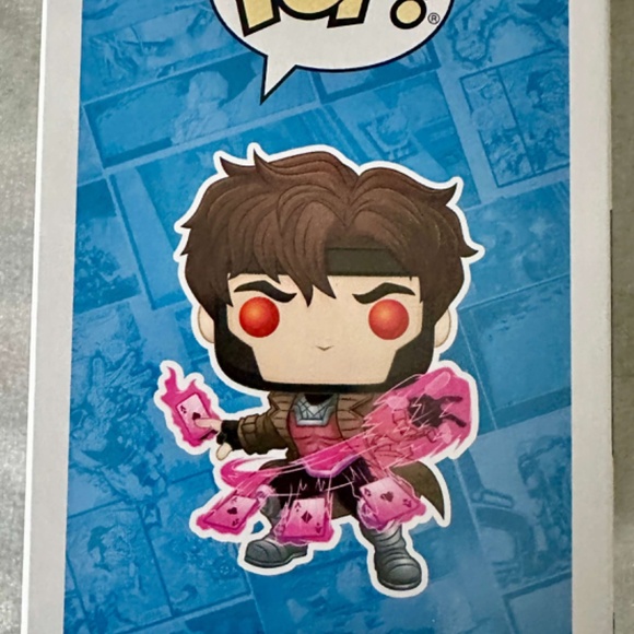 X-Men Classic Gambit with Cards Funko Pop! Vinyl Figure #553 - Picture 2 of 4